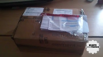 Unboxing First package from Element14(India)  containing raspberry pi