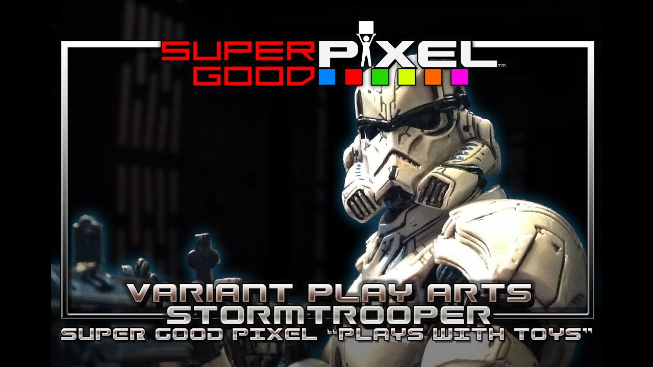 Square Enix Star Wars Variant Play Arts Stormtrooper figure review