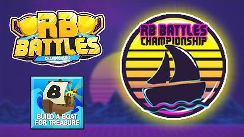 Roblox RB Battles Season 3: Event Badge (Build A Boat For Treasure)