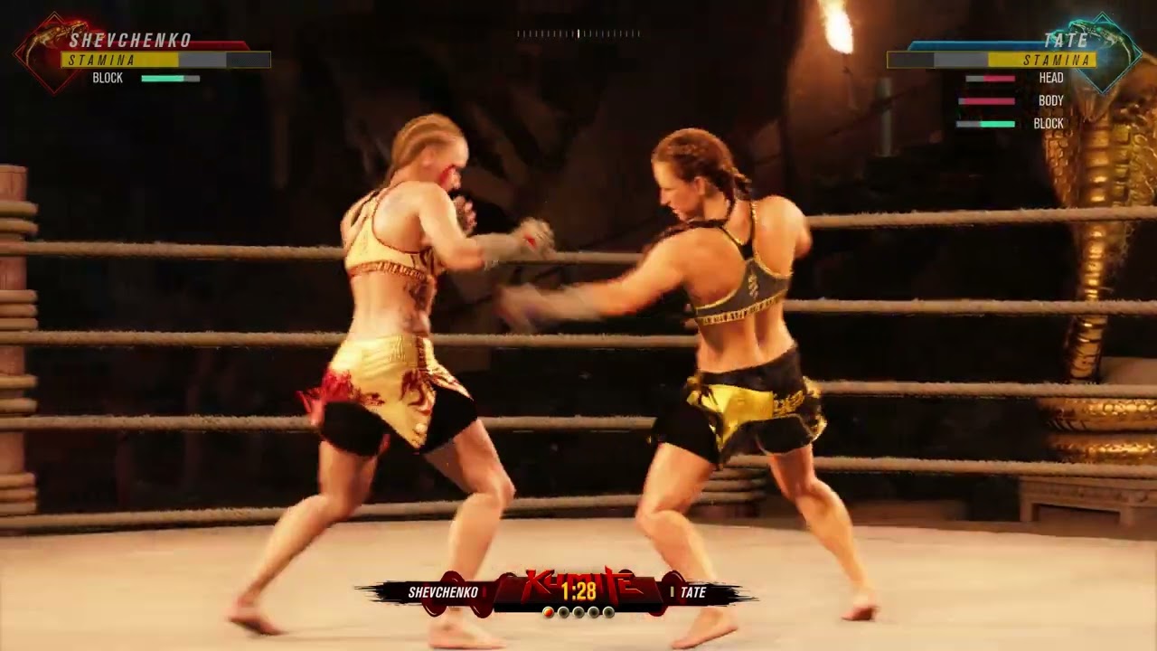 EA  Sports UFC 4 : Valentina Schevchenko Vs Miesha Tate Kumite Fight
