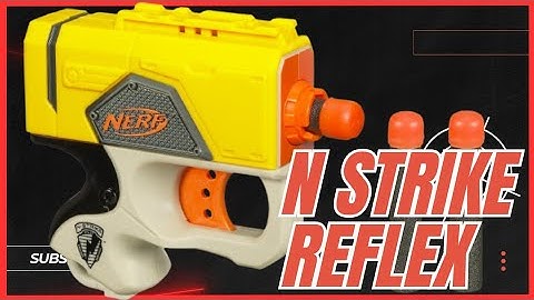 4K Nerf N STRIKE Reflex Pistol / Blaster | Should I Buy? #nerf #blaster #guns