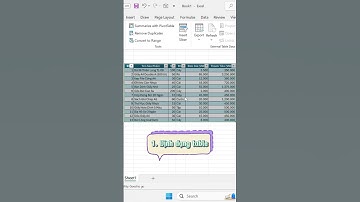"Top 3 tính năng bất ngờ của ""Ctrl + T"" trong Excel mà bạn cần phải biết #reels #excel #exceltips
