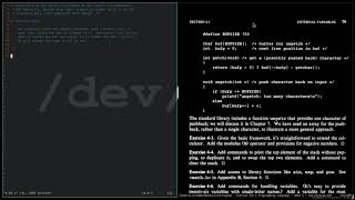 K&R Exercise 4-9 Solution