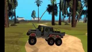 #78 Mercedes Benz G63 AMG 6X6 v1 'New Cars - GTA San Andreas'