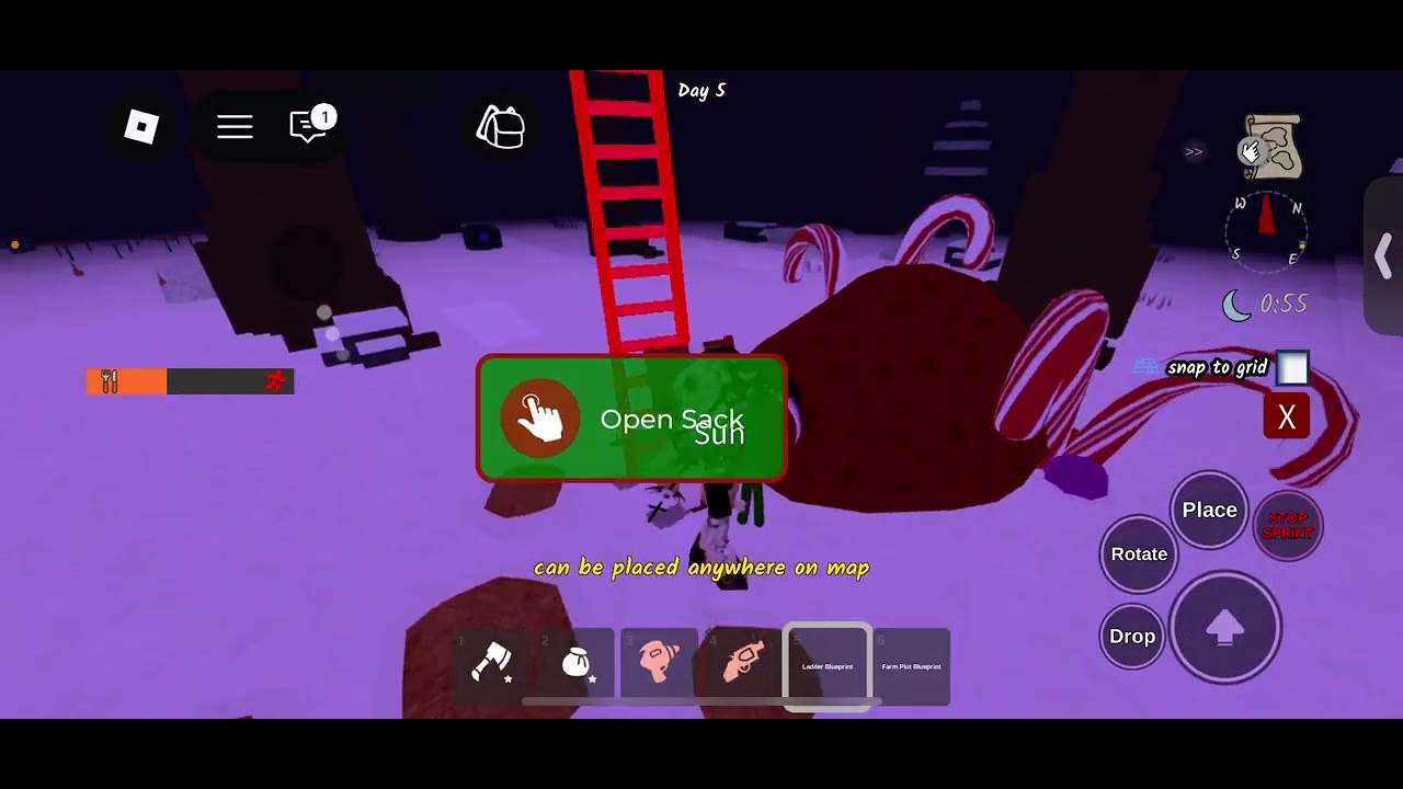 99 nights in the forest with char #roblox #friends 