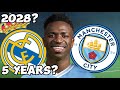 What will the man city team look like in 5 years according to fc 24