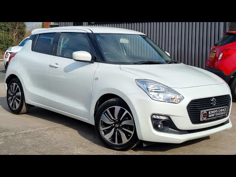 2020 (20) Suzuki Swift 1.2 SZ-T Hybrid 5Dr in Pure White Pearl. 7k Miles. 1 Owner. FSH. Nav. SOLD
