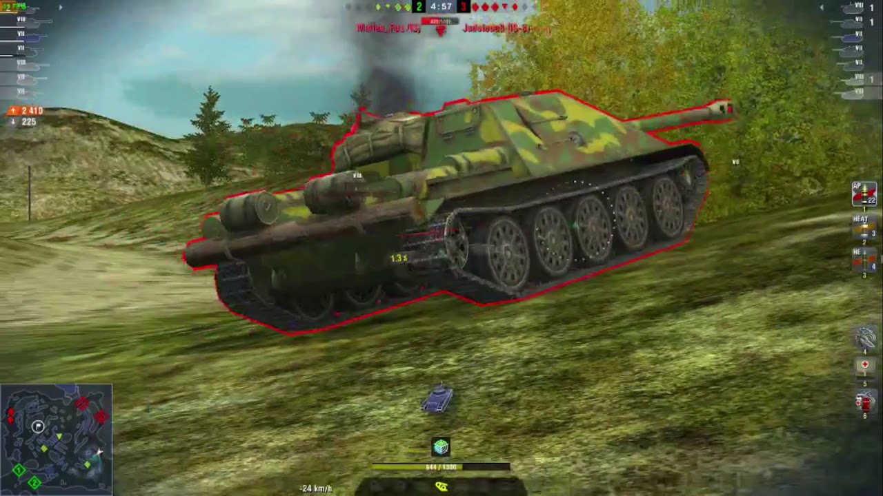 RU 251 7 tank knockout YouTube