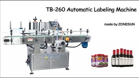 How To Use ZS-TB260 Automatic Labeling Machine