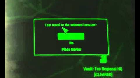 Fallout 4 has a stupid custom waypoint system.
