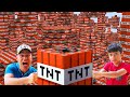 Jason and alex play minecraft with 1 million tnt