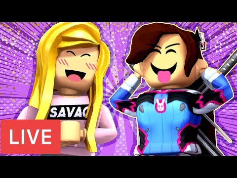 ROBLOX LIVESTREAM W/ LEAH ASHE & IAMSANNA! COME JOIN US! - ROBLOX LIVESTREAM W/ LEAH ASHE & IAMSANNA! COME JOIN US!