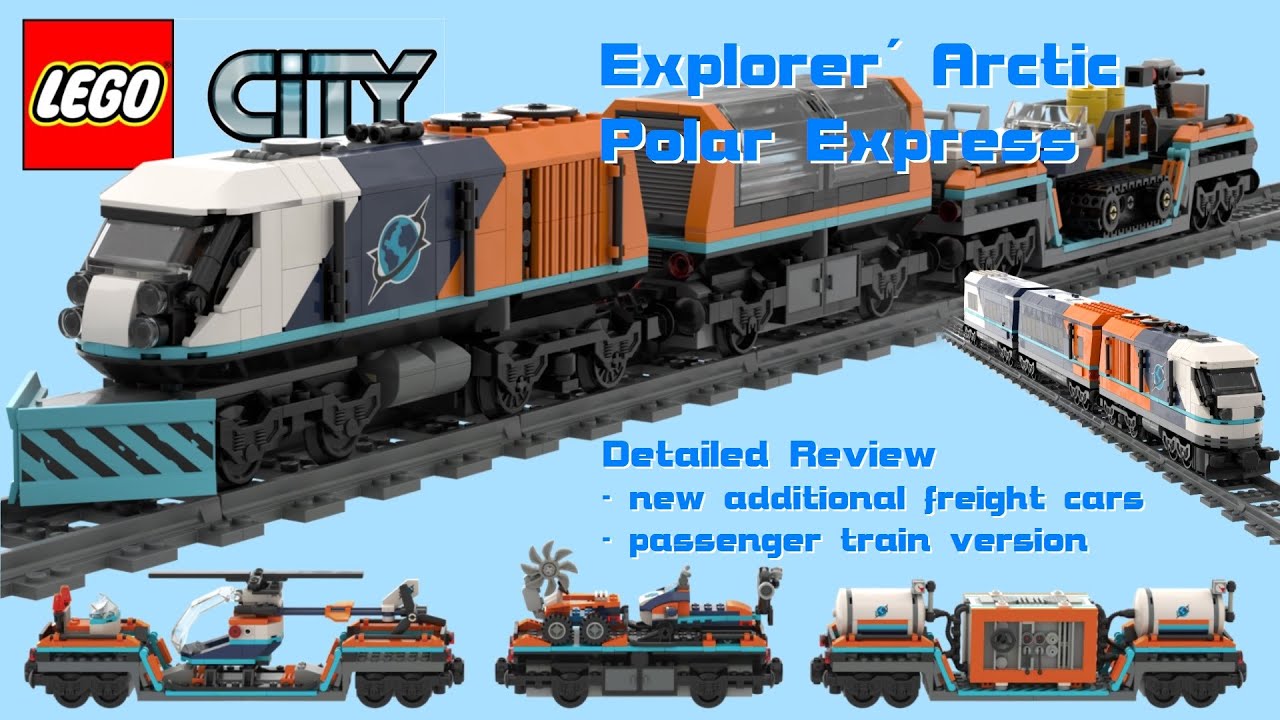 LEGO® - 60470 - Explorers´ Arctic Polar Express Train - New exclusive  unofficial images
