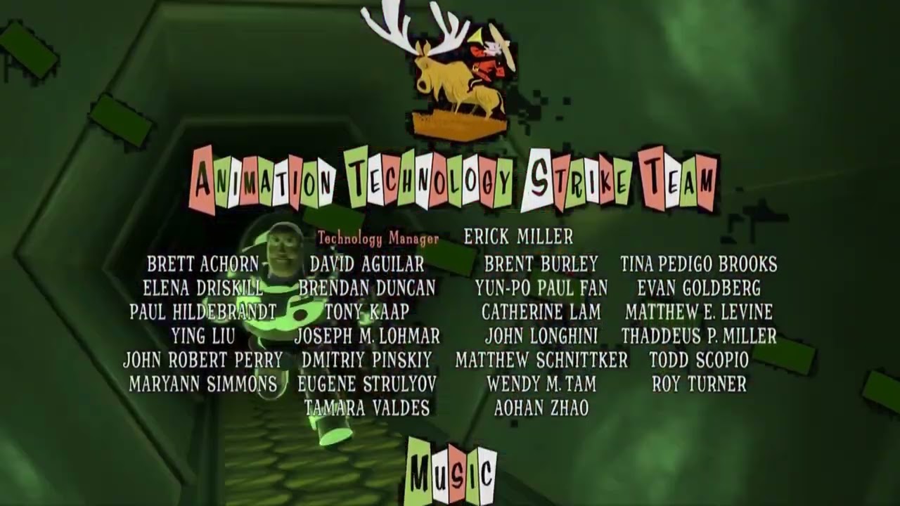Bolt Toy Story 2 End Credits (2008-1999)