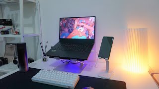 SHOPEE HAUL :  Desk Setup Budget Work From Home 2021