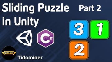How to create Sliding Puzzle in Unity - Part 2