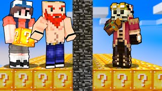 GRAMY NOWY TRYB LUCKY BLOCK W MINECRAFT! KTO Z NAS JEST NAJLEPSZY?