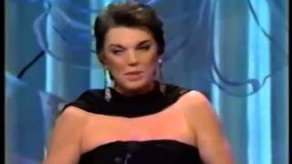 Tyne Daly wins 1990 Tony Award for Best Actress in a Musical