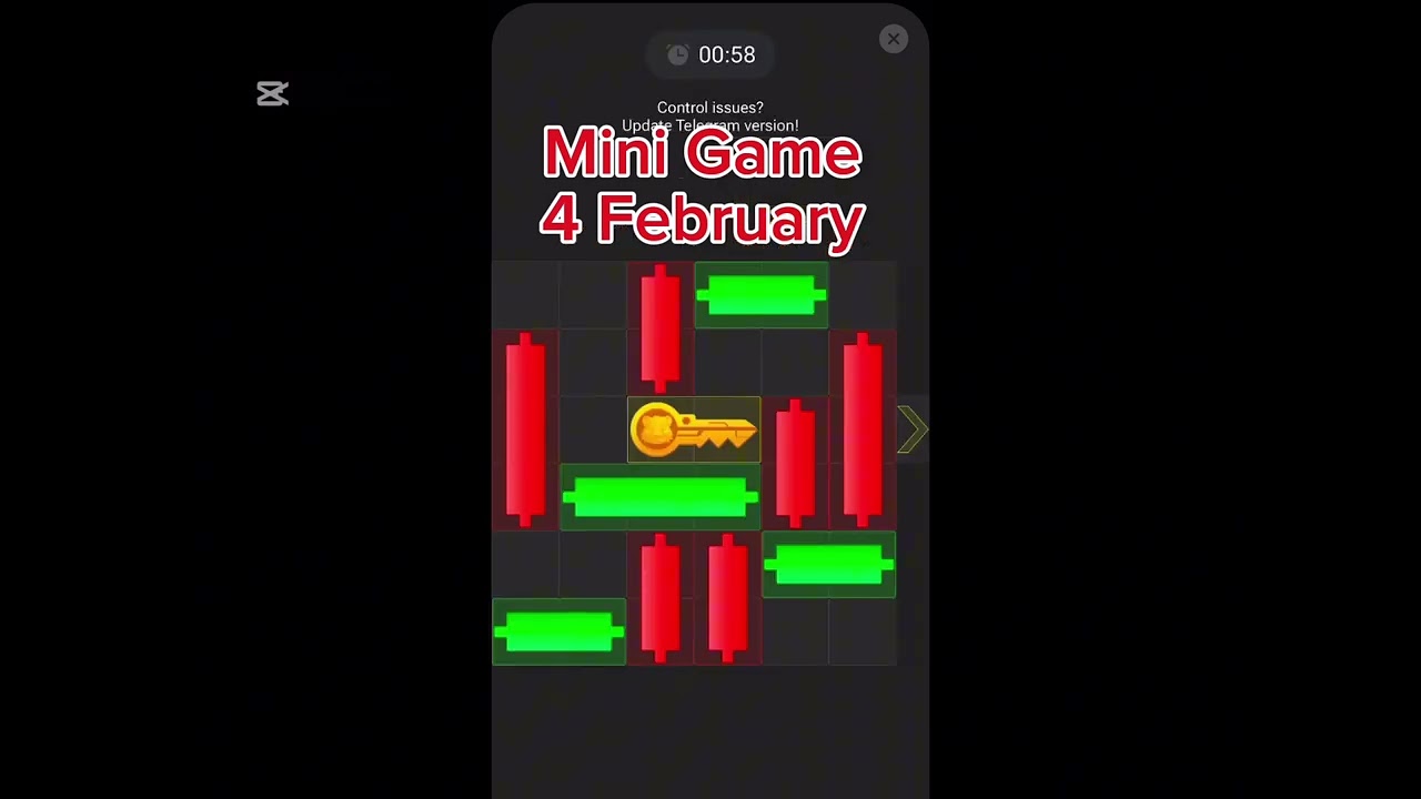 Mini Game Today 4 February Hamster Kombat How To Solve Mini Game puzzle in hamster Kombat (SOLVED)