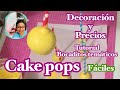 CAKEPOPS, PRECIOS  Y DECORACIÓN ( Tutorial Bocaditos Temáticos)