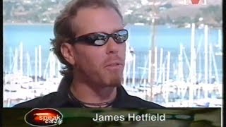Metallica - ReLoad Album Interview on Channel V Speakeasy (1997)