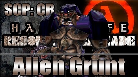 Alien Grunt - SCP:CB Mod: HL Resonance Cascade