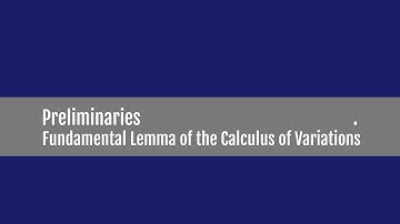 Fundamental Lemma of the Calculus of Variations