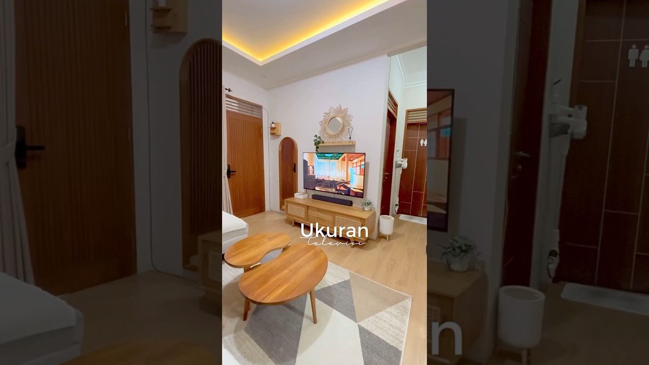 TV Besar bukan berarti bagus ya.. Tergantung luas dan jarak ruangannya berapa.. 