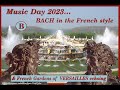 Bach in the french style for music day 2023  french gardens of versailles echoing  m lagac 1980