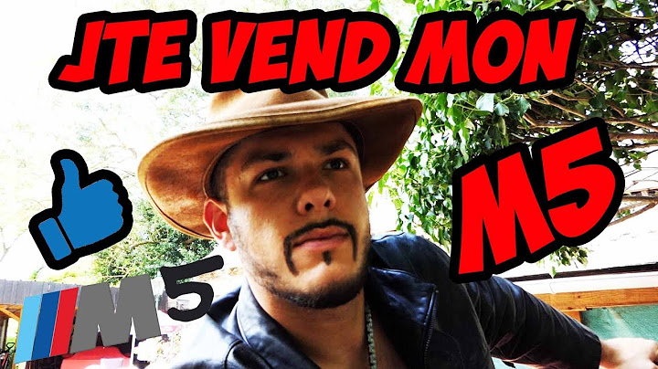 JTE VEND MON PTI M5 (gitanerie)