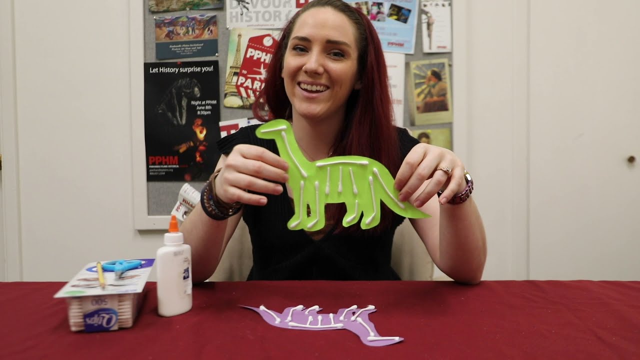 PPHM Crafts - Skeleton Dinosaurs