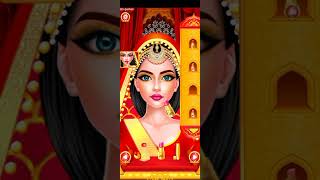 #shorts Rani Padmavati | Barbie India | Royal Queen Makeover | Traditional Makeup Game ❤ screenshot 1