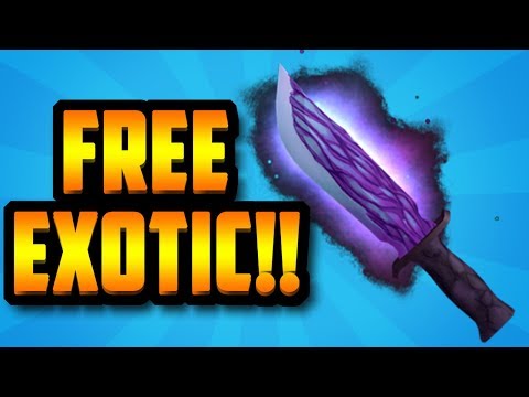 How To Get A Free Ultraviolet Exotic Roblox Assassin Youtube - how to get a free exotic knife in roblox assassin