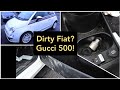 A dirty model.. Cleaning a Gucci Fiat 500