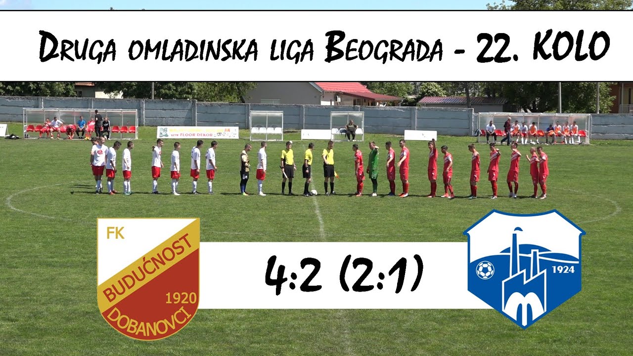 FK Buducnost (DOB) - OFK Mladenovac 4:2 (2:1) / DOL - 22  KOLO / CELA UTAKMICA