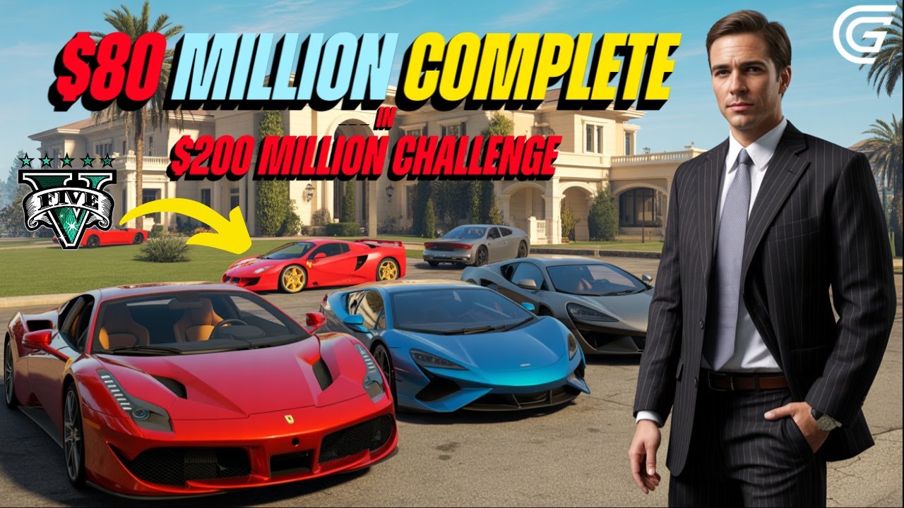 GTA 5 Grand RP: Earn $80 Million Fast in the $100 Million Challenge | Ultimate Money-Making Guide
