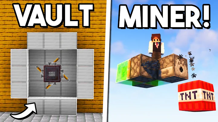 Minecraft: 5+ NEW Redstone Build Hacks & Ideas!