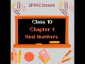 "Understanding Real Numbers in a Minute! | Class 10 Maths Quick Guide"