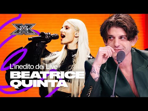 Beatrice Quinta CONQUISTA Rkomi con &quot;Se$$o&quot; | X Factor 2022 - Live 4