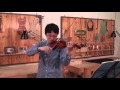 Wano Kosei plays the violin Stradivari model made by Kikuta Hiroshi 4