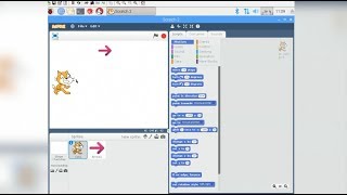 Introduction to Scratch for Pi, with GPIO LED Example