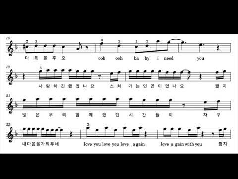 For Lovers Who Hesitate (easy piano sheet music) - Jannabi