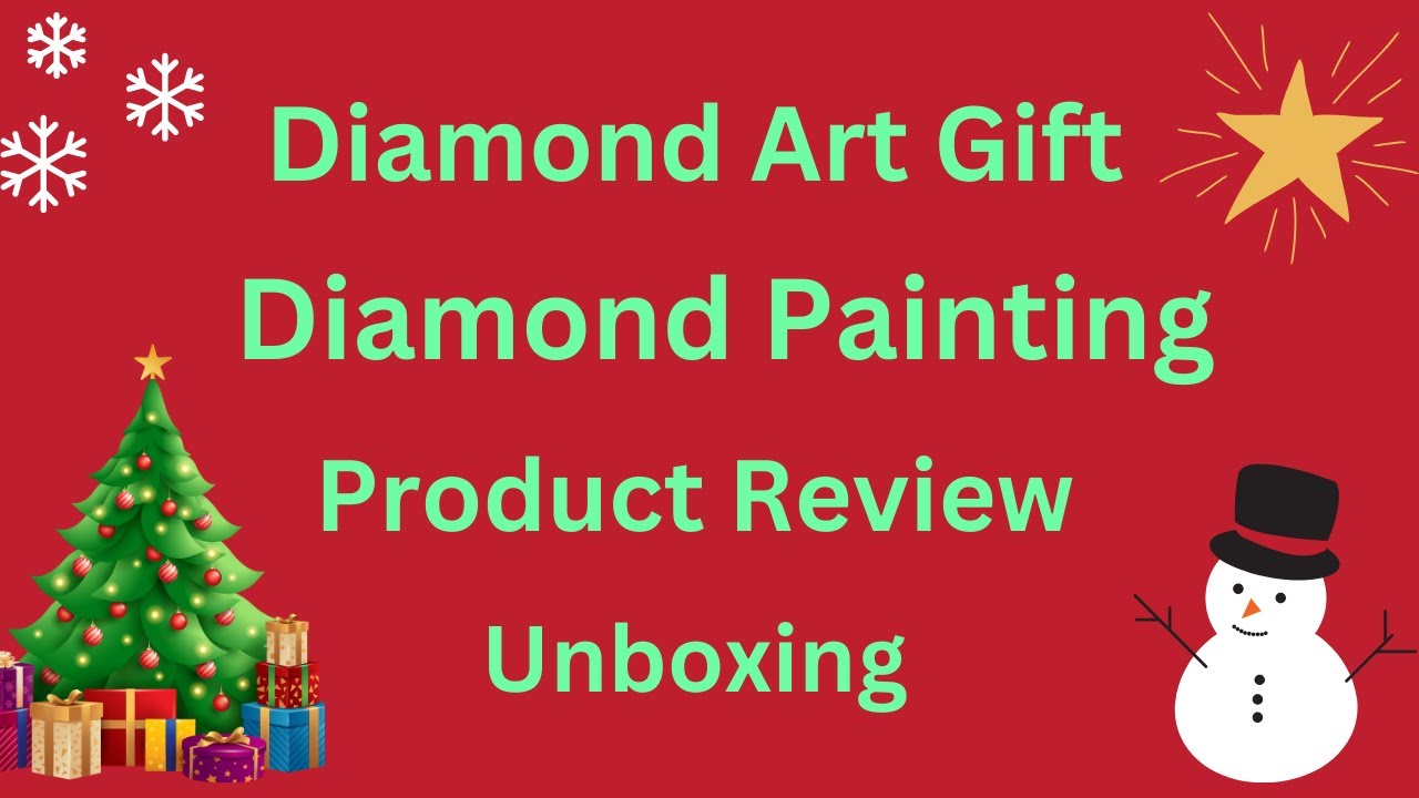 Diamond Painting Unboxing Product Review Diamond Art Gift Diamond Art YouTube