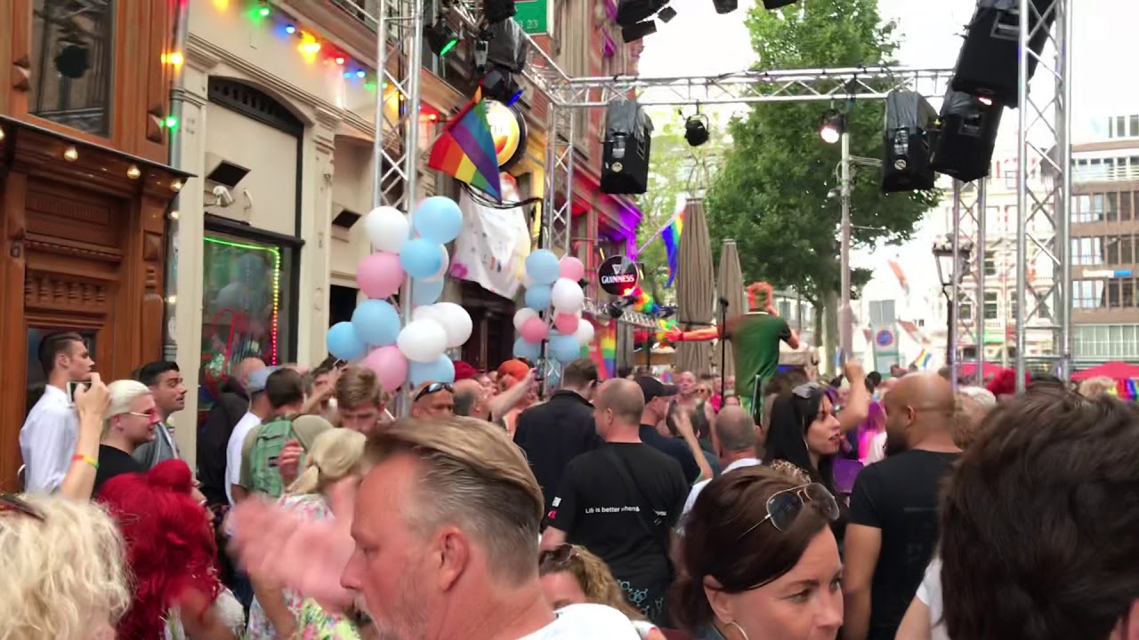 Pride Amsterdam Canal Parade Gayparade Dragshowbar Lellebel 3 8 2019 Utrechtsestraat Youtube