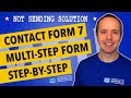 Contact Form 7 Multi-Step Forms Setup Step-by-Step + Save Results To The WordPress Database