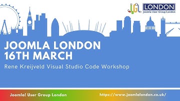 Joomla development with Visual Studio Code