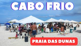 CABO FRIO HOJE 14/06/26☀️🏖️ PRAIA DAS DUNAS 