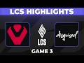 SEN vs DSG Highlights Game 3 | LCS 2026 Quarterfinals | Sentinels vs Disguised by Onivia