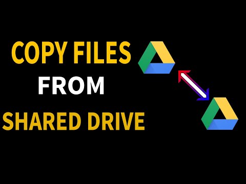 How to copy Files from one Shared drive to another Shared drive in Google drive