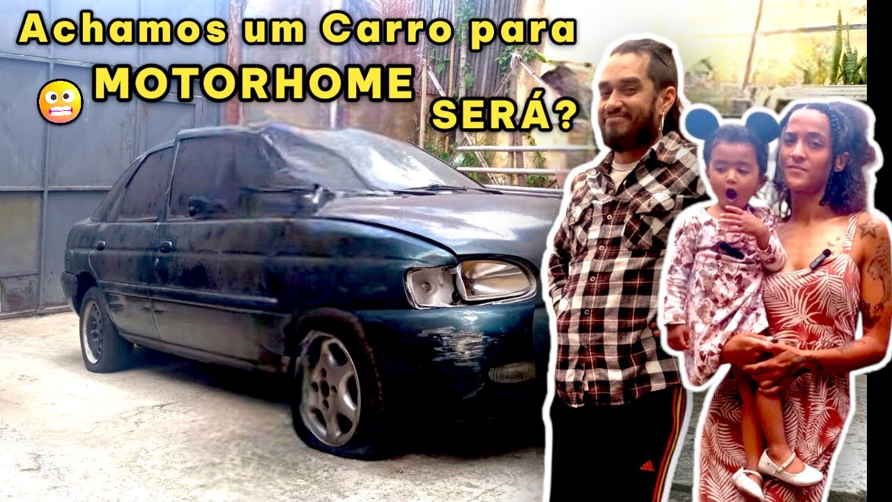 Será que esse CARRO VELHO vira um MOTORHOME? 😂